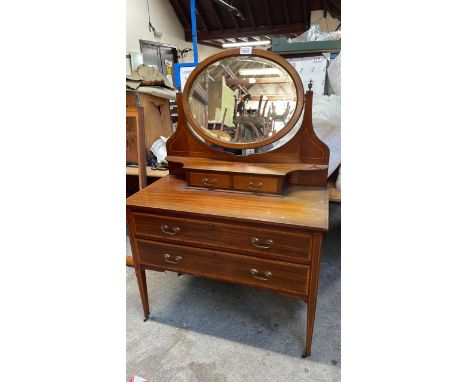 Sale Item:    INLAID DRESSING TABLE (AF)   Vat Status:   No Vat   Buyers Premium:  This lot is subject to a Buyers Premium o