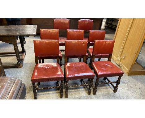  Sale Item:    8 OAK CHAIRS (6+2) (AF)   Vat Status:   No Vat   Buyers Premium:  This lot is subject to a Buyers Premium of 1
