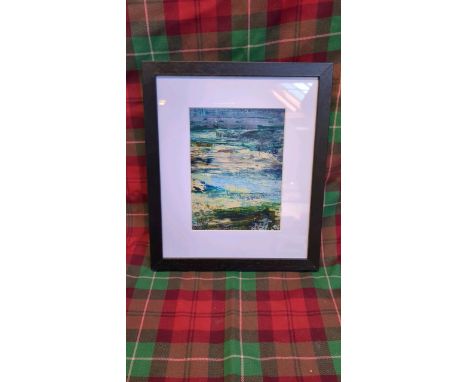  Sale Item:    PICTURE "SHORE WALK" FIONA MATHESON  Vat Status:   No Vat   Buyers Premium:  This lot is subject to a Buyers P