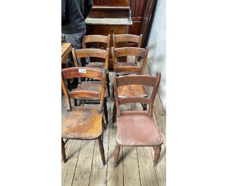  Sale Item:    6 KITCHEN CHAIRS (5+1 AF)   Vat Status:   No Vat   Buyers Premium:  This lot is subject to a Buyers Premium of