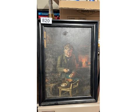  Sale Item:    OIL PAINTING - OLD MAN   Vat Status:   No Vat   Buyers Premium:  This lot is subject to a Buyers Premium of 17