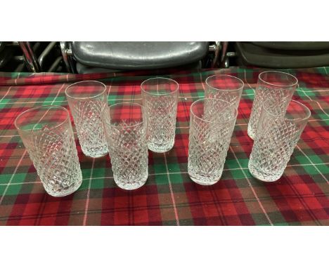  Sale Item:    BOX 8 WATERFORD CRYSTAL GLASSES   Vat Status:   No Vat   Buyers Premium:  This lot is subject to a Buyers Prem