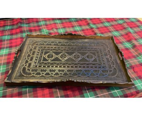  Sale Item:    CARVED WOODEN TRAY   Vat Status:   No Vat   Buyers Premium:  This lot is subject to a Buyers Premium of 17.5% 