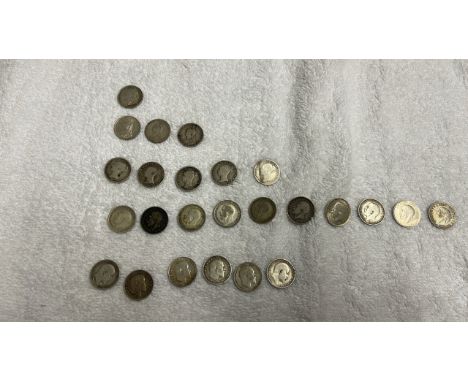  Sale Item:    BOX-25 x THREEPENNIES   Vat Status:   No Vat   Buyers Premium:  This lot is subject to a Buyers Premium of 17.