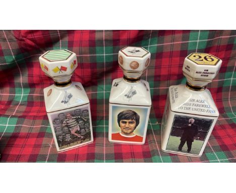  Sale Item:    3 x 70CL LIMITED EDITION WHISKY FOOTBALL 40% VOL  Vat Status:   No Vat   Buyers Premium:  This lot is subject 