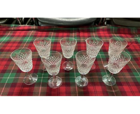  Sale Item:    BOX 8 WATERFORD CRYSTAL GLASSES   Vat Status:   No Vat   Buyers Premium:  This lot is subject to a Buyers Prem