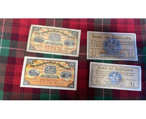  Sale Item:    4 x £1 NOTES   Vat Status:   No Vat   Buyers Premium:  This lot is subject to a Buyers Premium of 17.5% + Vat 