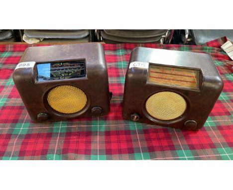  Sale Item:    2 BUSH RADIOS (AF)   Vat Status:   No Vat   Buyers Premium:  This lot is subject to a Buyers Premium of 17.5% 