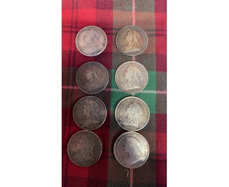  Sale Item:    8 x CROWNS   Vat Status:   No Vat   Buyers Premium:  This lot is subject to a Buyers Premium of 17.5% + Vat @ 