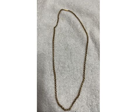 Sale Item:    9CT GOLD CHAIN 5GR   Vat Status:   No Vat   Buyers Premium:  This lot is subject to a Buyers Premium of 17.5% 