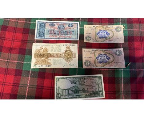  Sale Item:    5 x £1 NOTES   Vat Status:   No Vat   Buyers Premium:  This lot is subject to a Buyers Premium of 17.5% + Vat 