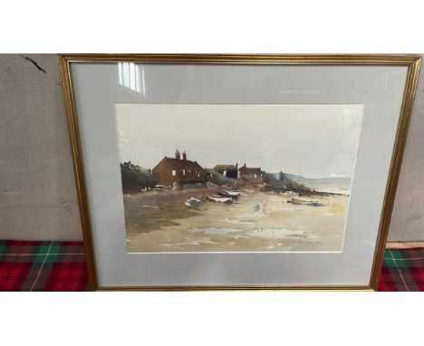  Sale Item:    W/C PAINTING BURNHAM OVERY STAITH NORFOLK BY JOHN YARDLEY  Vat Status:   No Vat   Buyers Premium:  This lot is