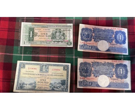  Sale Item:    4 x £1 NOTES   Vat Status:   No Vat   Buyers Premium:  This lot is subject to a Buyers Premium of 17.5% + Vat 