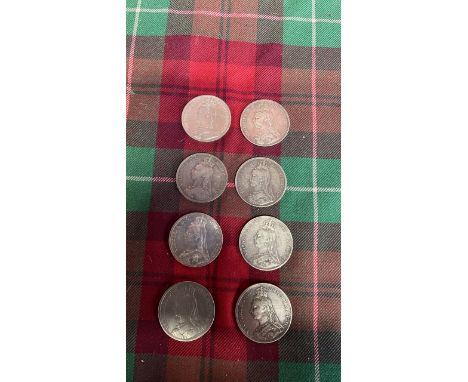  Sale Item:    8 x CROWNS   Vat Status:   No Vat   Buyers Premium:  This lot is subject to a Buyers Premium of 17.5% + Vat @ 