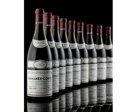 Romanée-Conti 1988 Domaine de la Romanée-Conti(nos.05351-05362; u. 4 x 2.5, 5 x 3, 2 x 3.5, 1 x 4.5cms. below base of capsule