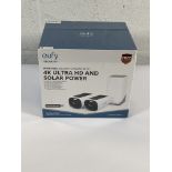 Eufy Wire-Free Security Camera with 4k Ultra HD and Solar Power (S330)