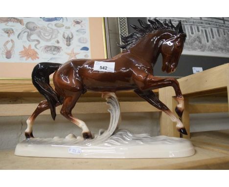 Ceramic model of a horse