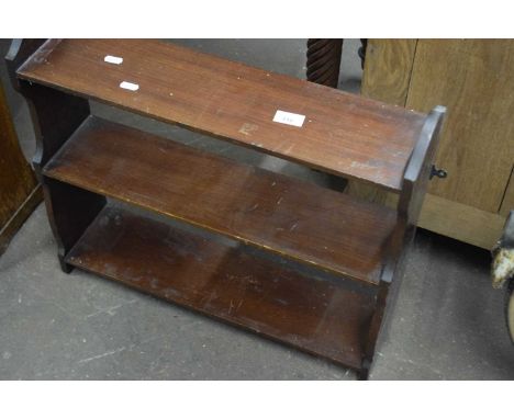 Three tier wall shelf