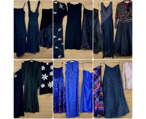 LARGE QUANTITY OF VINTAGE & LATER LADIES' FASHION, including Berketex, Principles, Oasis, Wallis, etc., contained within six 