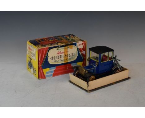 Schuco clockwork tin plate Old Timer, Ford Coupe, in original box   Condition: 