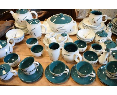 Denby Wheatsheaf pattern extensive tea and dinner service   Condition: 