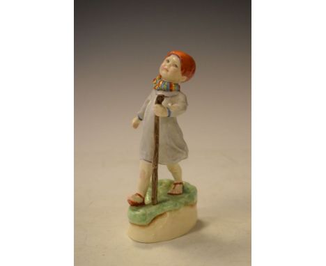 Royal Worcester figure - Thursday's Child Has Far To Go (3260)   Condition: 