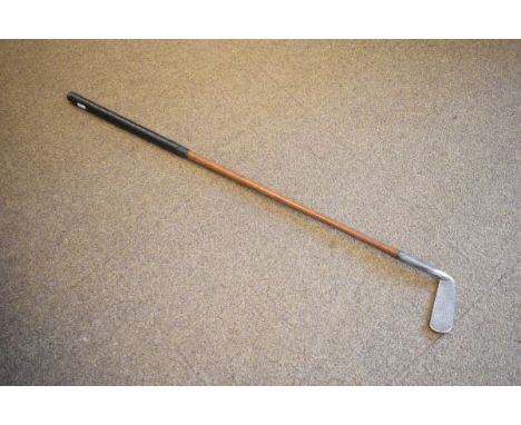 Golf Interest - Vintage Lumley Special putter having a hickory shaft   Condition: 