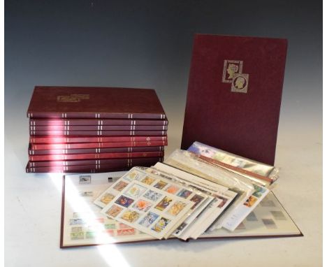Stamps - G.B. and world stamps in thirteen albums and loose, together with various first day covers etc   Condition: 