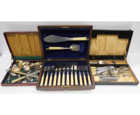A collection of metal and resin signs including breweries and associated tie, a set of kitchen scales and weights and cased f
