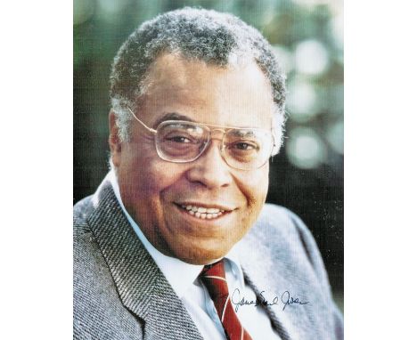 Star Wars, James Earl Jones signed 10x8 colour photograph. Jones made his debut in his iconic voiceover role as Darth Vader i