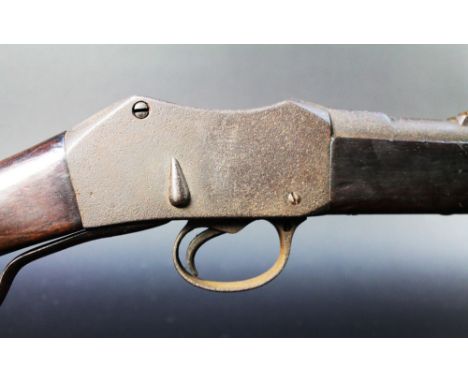An Enfield Martini Henry IC1 Mk I cal 577/450 cavalry carbine rifle, with a 20 1/2" barrel, the action with crown above VR En