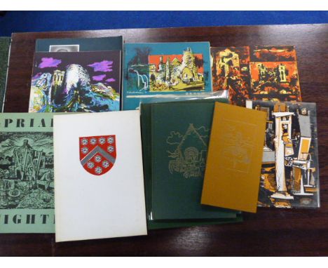 RIGBY GRAHAM COLLECTION.  "Charles Flores Correspondence", No. 60 of 150; "The Berkeleys of Wymondham", No. 45 of 110, Brewho