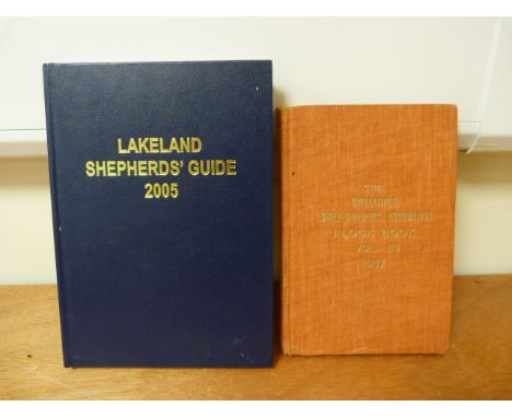 SWALEDALE SHEEP-BREEDERS ASSOC.  Flock Book No. 28. Illus. Orig. cloth. 1947; also Lakeland Shepherds' Guide, 2005. (2).