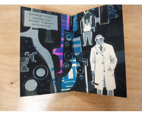 THREOTEOTHA PRESS.  Havelock Street. Ltd. ed. of only 15. Double page col. prints by David Bawden, Edward Corbischley & 11 ot