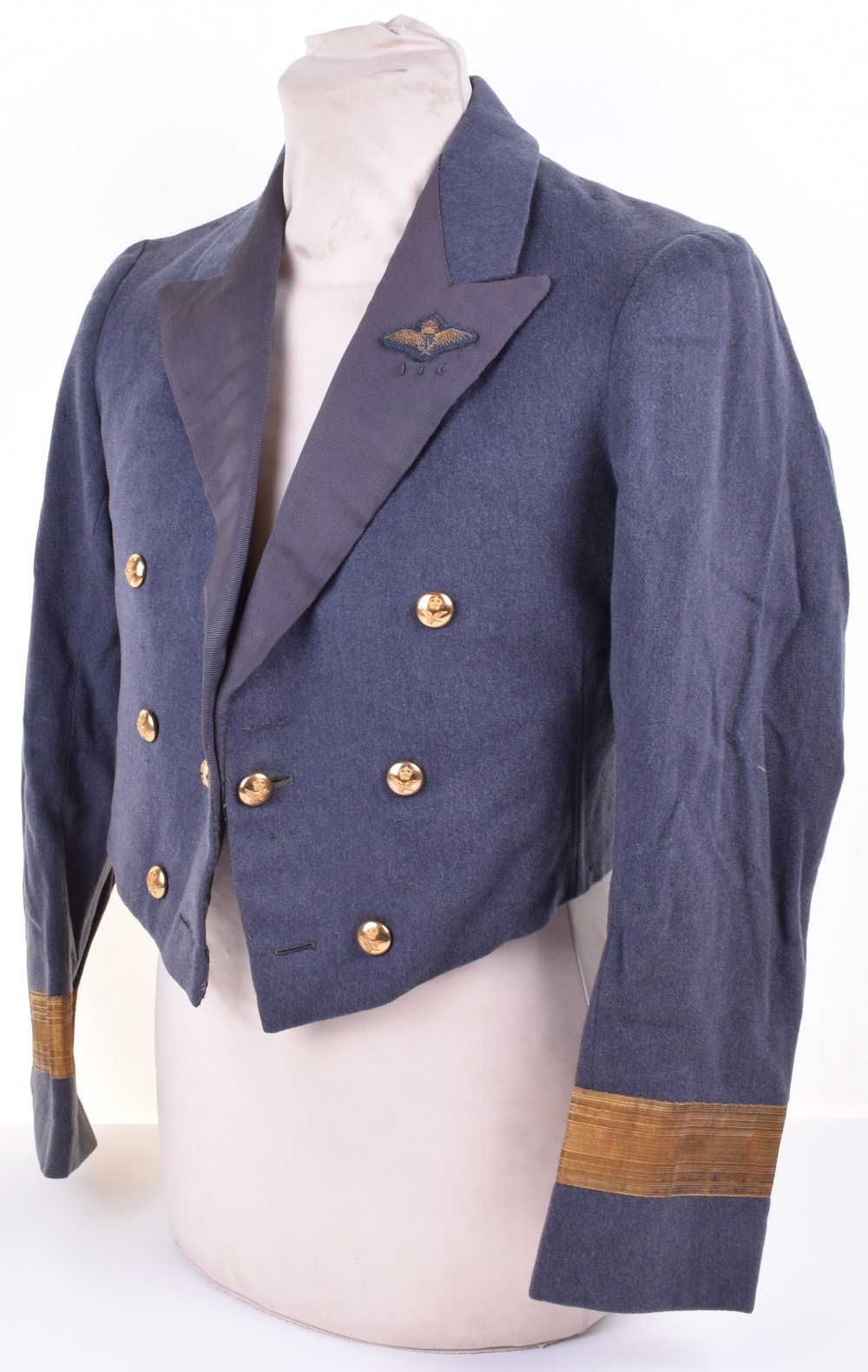 WW2 Royal Air Force Air Commodore’s Mess Dress Tunic, short pattern mess dress tunic with small p