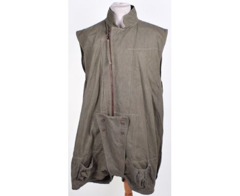 WW2 1942 Pattern British Parachutists Oversmock, good example of the green denim oversmock worn by the British Paratroopers. 
