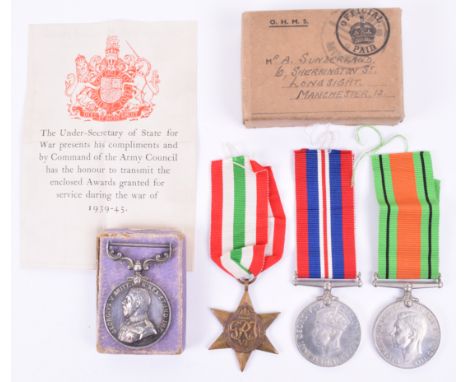 Great War Military Medal (M.M) 16th (Queen’s Westminster Rifles) Battalion London Regiment, George V Military Medal (M.M) awa