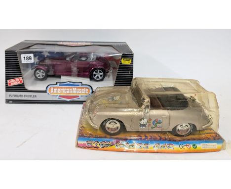 American Muscle, 'Collectors Edition - Plymouth Prowler', 1/18 scale diecast model automobile, with 1 'High Class Car - C-832