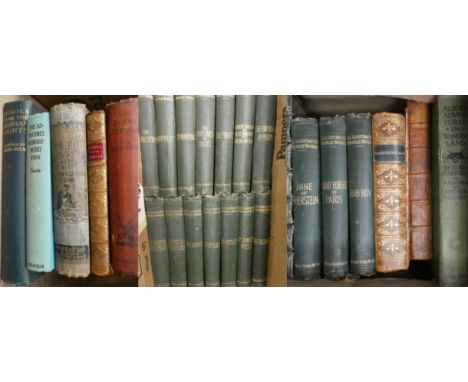A selection of books consisting of seventeen volumes of ''The Illustrated Waverley Novels'' by Sir Walter Scott; ''Stories fr