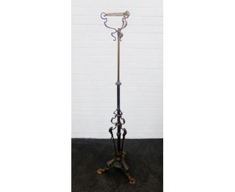 Art Nouveau standard lamp, 158cm 
