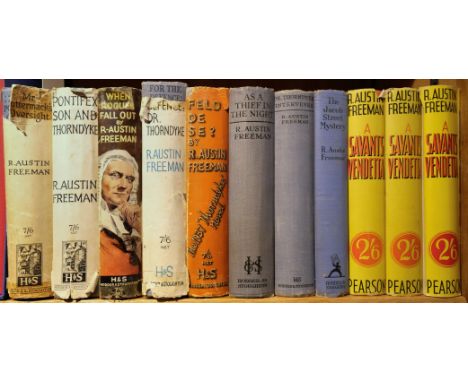 Freeman (R. Austin). Mr. Pottermack's Oversight, [1930]; Pontifex, Son and Thorndyke, 1931; When Rogues Fall Out, 1932; For t