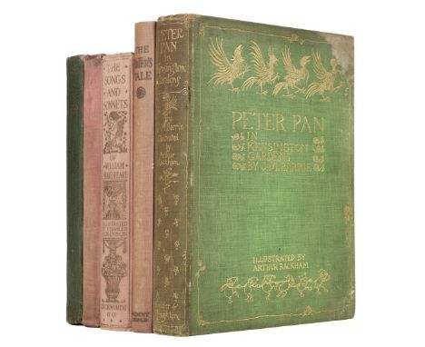 Rackham (Arthur, illustrator). Peter Pan in Kensington Gardens by J.M. Barrie, London: Hodder &amp; Stoughton, [1912], 50 tip