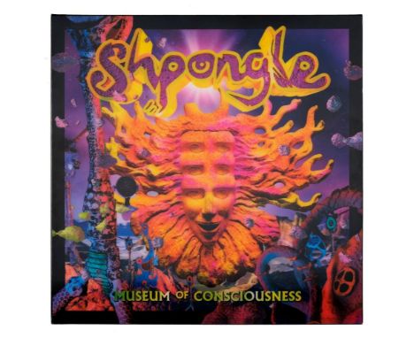 * Vinyl Records. "Museum of Consciousness" by Shpongle, rare Limited Edition gatefold double LP with unusual lenticular / 3D 