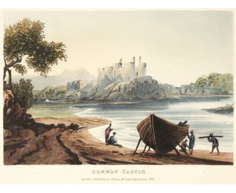 M'Lean (Thomas, publisher). A Picturesque Description of North Wales: Embellished with Twenty Select Views from Nature, Londo
