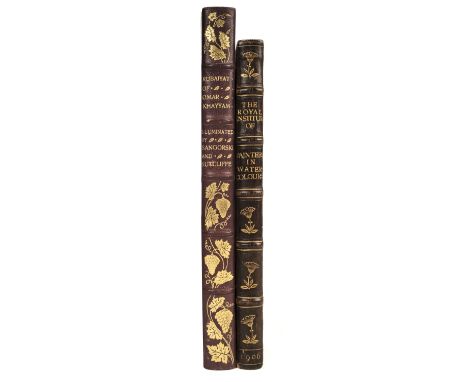 Rubaiyat. Rubaiyat of Omar Khayyam, translated into English verse by Edward Fitzgerald with an introduction by A.C. Benson, r
