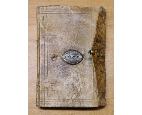 Manuscript account book. A pocket book of farming accounts &amp; rents etc., 18th century, comprising 62 leaves of accounts d
