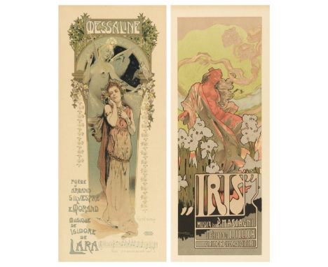 * Hohenstein (Adolf, 1854-1917/28). Iris, Musica di P. Mascagni, Libretto di L. Illica, G. Ricordi &amp; C.-Editori, 1899, co