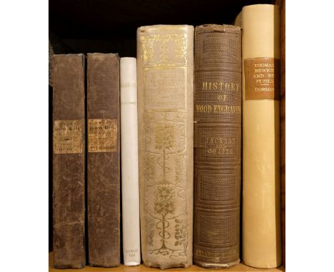 Bewick (Thomas). A History of British Birds, 2 volumes, 6th edition, Newcastle, 1826, numerous wood-engravings, manuscript no