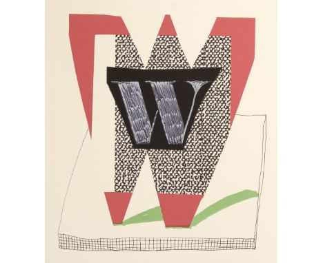 Hockney (David &amp; Stephen Spender). Hockney's Alphabet. Drawings by David Hockney &amp; written contributions edited by St