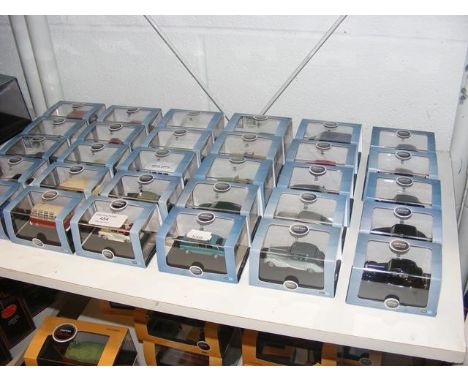 Thirty Oxford Automobile Company die cast model vehicles - boxed 